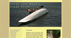 Desktop Screenshot of kayak-skills.kayaklakemead.com