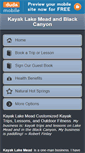 Mobile Screenshot of kayaklakemead.com